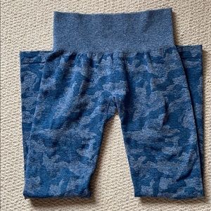NVGTN Slate Blue Camo leggings